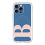 スリムプロテクションプレミアムケース with MagSafe［ オリジナル - initial color - B navy ］