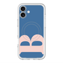 スリムプロテクションプレミアムケース with MagSafe［ オリジナル - initial color - B navy ］