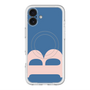 スリムプロテクションプレミアムケース with MagSafe［ オリジナル - initial color - B navy ］
