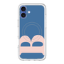 スリムプロテクションプレミアムケース with MagSafe［ オリジナル - initial color - B navy ］