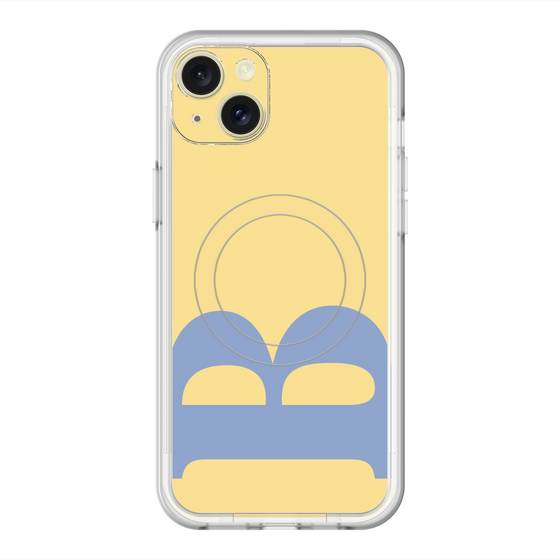 スリムプロテクションプレミアムケース with MagSafe［ オリジナル - initial color - B yellow ］