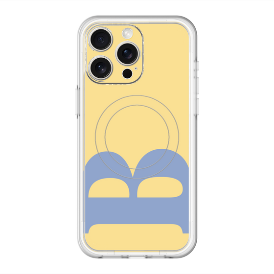スリムプロテクションプレミアムケース with MagSafe［ オリジナル - initial color - B yellow ］