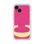 スリムプロテクションプレミアムケース with MagSafe［ オリジナル - initial color - C pink ］