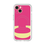スリムプロテクションプレミアムケース with MagSafe［ オリジナル - initial color - C pink ］