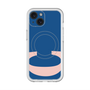 スリムプロテクションプレミアムケース with MagSafe［ オリジナル - initial color - C navy ］