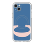 スリムプロテクションプレミアムケース with MagSafe［ オリジナル - initial color - C navy ］