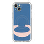 スリムプロテクションプレミアムケース with MagSafe［ オリジナル - initial color - C navy ］