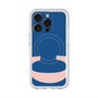 スリムプロテクションプレミアムケース with MagSafe［ オリジナル - initial color - C navy ］