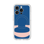 スリムプロテクションプレミアムケース with MagSafe［ オリジナル - initial color - C navy ］