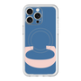 スリムプロテクションプレミアムケース with MagSafe［ オリジナル - initial color - C navy ］