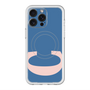 スリムプロテクションプレミアムケース with MagSafe［ オリジナル - initial color - C navy ］