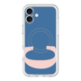 スリムプロテクションプレミアムケース with MagSafe［ オリジナル - initial color - C navy ］