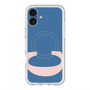 スリムプロテクションプレミアムケース with MagSafe［ オリジナル - initial color - C navy ］