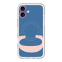 スリムプロテクションプレミアムケース with MagSafe［ オリジナル - initial color - C navy ］