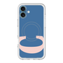 スリムプロテクションプレミアムケース with MagSafe［ オリジナル - initial color - C navy ］