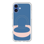 スリムプロテクションプレミアムケース with MagSafe［ オリジナル - initial color - C navy ］