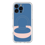 スリムプロテクションプレミアムケース with MagSafe［ オリジナル - initial color - C navy ］