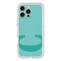 スリムプロテクションプレミアムケース with MagSafe［ オリジナル - initial color - C light green ］