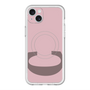 スリムプロテクションプレミアムケース with MagSafe［ オリジナル - initial color - C dusty pink ］