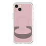 スリムプロテクションプレミアムケース with MagSafe［ オリジナル - initial color - C dusty pink ］