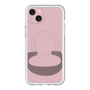 スリムプロテクションプレミアムケース with MagSafe［ オリジナル - initial color - C dusty pink ］