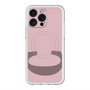 スリムプロテクションプレミアムケース with MagSafe［ オリジナル - initial color - C dusty pink ］