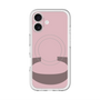 スリムプロテクションプレミアムケース with MagSafe［ オリジナル - initial color - C dusty pink ］
