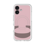 スリムプロテクションプレミアムケース with MagSafe［ オリジナル - initial color - C dusty pink ］
