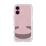 スリムプロテクションプレミアムケース with MagSafe［ オリジナル - initial color - C dusty pink ］