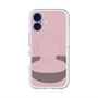 スリムプロテクションプレミアムケース with MagSafe［ オリジナル - initial color - C dusty pink ］
