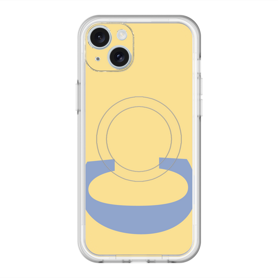 スリムプロテクションプレミアムケース with MagSafe［ オリジナル - initial color - C yellow ］