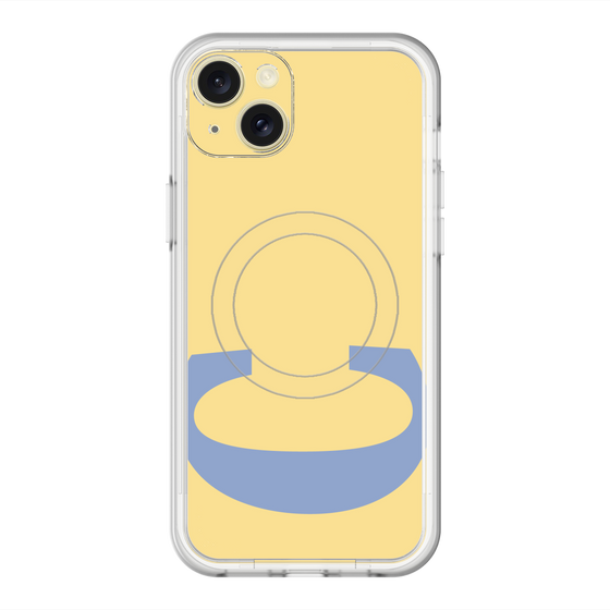 スリムプロテクションプレミアムケース with MagSafe［ オリジナル - initial color - C yellow ］