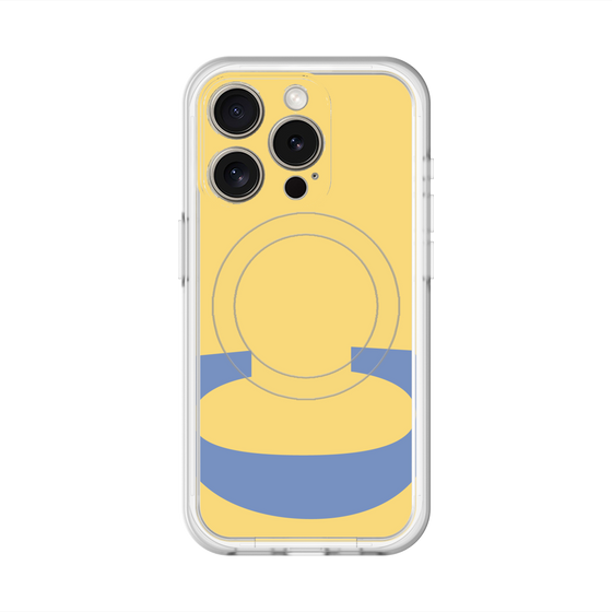 スリムプロテクションプレミアムケース with MagSafe［ オリジナル - initial color - C yellow ］