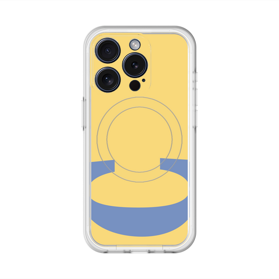 スリムプロテクションプレミアムケース with MagSafe［ オリジナル - initial color - C yellow ］