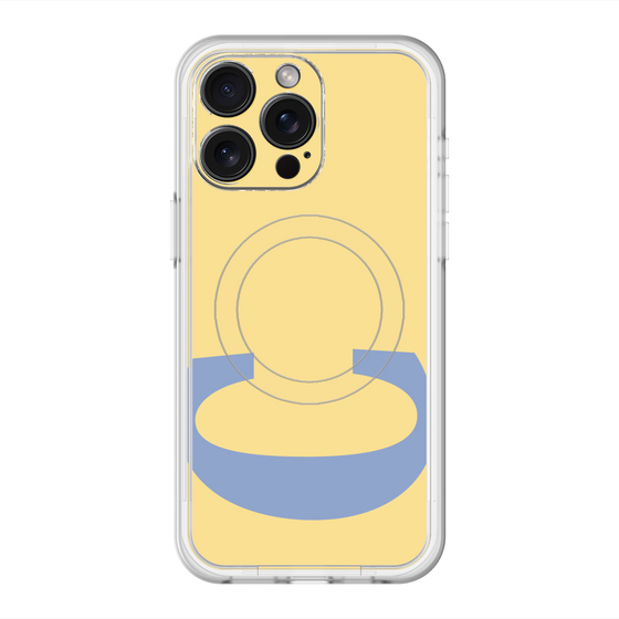 スリムプロテクションプレミアムケース with MagSafe［ オリジナル - initial color - C yellow ］