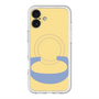 スリムプロテクションプレミアムケース with MagSafe［ オリジナル - initial color - C yellow ］