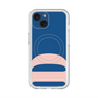 スリムプロテクションプレミアムケース with MagSafe［ オリジナル - initial color - D navy ］