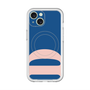 スリムプロテクションプレミアムケース with MagSafe［ オリジナル - initial color - D navy ］