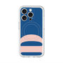 スリムプロテクションプレミアムケース with MagSafe［ オリジナル - initial color - D navy ］