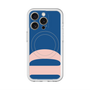 スリムプロテクションプレミアムケース with MagSafe［ オリジナル - initial color - D navy ］