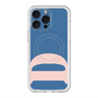 スリムプロテクションプレミアムケース with MagSafe［ オリジナル - initial color - D navy ］