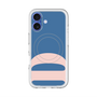 スリムプロテクションプレミアムケース with MagSafe［ オリジナル - initial color - D navy ］