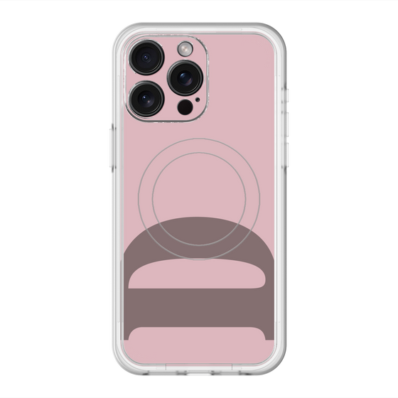 スリムプロテクションプレミアムケース with MagSafe［ オリジナル - initial color - D dusty pink ］