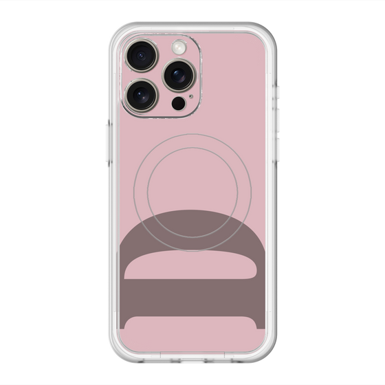 スリムプロテクションプレミアムケース with MagSafe［ オリジナル - initial color - D dusty pink ］
