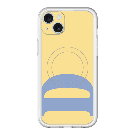 スリムプロテクションプレミアムケース with MagSafe［ オリジナル - initial color - D yellow ］