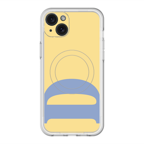 スリムプロテクションプレミアムケース with MagSafe［ オリジナル - initial color - D yellow ］