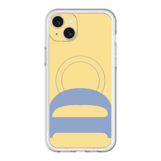 スリムプロテクションプレミアムケース with MagSafe［ オリジナル - initial color - D yellow ］