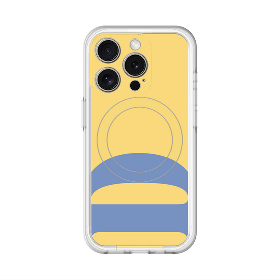 スリムプロテクションプレミアムケース with MagSafe［ オリジナル - initial color - D yellow ］