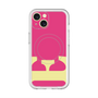 スリムプロテクションプレミアムケース with MagSafe［ オリジナル - initial color - E pink ］