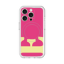 スリムプロテクションプレミアムケース with MagSafe［ オリジナル - initial color - E pink ］